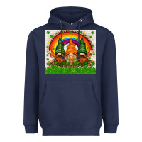 Navy St. Patrick's Day gnomies tumbler Heavyweight Hoodie - HowdyJamesFarm