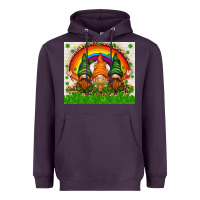 Plum St. Patrick's Day gnomies tumbler Heavyweight Hoodie - HowdyJamesFarm