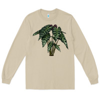 Mushroom Amazon Elephant Ear Long Sleeve Tee - LillyAllenDesigns
