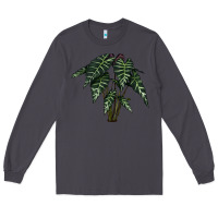 Smoke Amazon Elephant Ear Long Sleeve Tee - LillyAllenDesigns