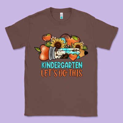 Kindergarten Let's Do This Classic Tee Designed By Jahusdesignshop