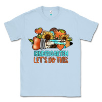 Dusty Blue kindergarten let's do this Classic Tee - JahusDesignShop