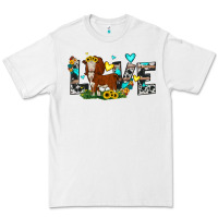 White love western cow Premium Tee - JahusDesignShop