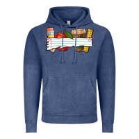 Vintage Denim teacher custom Vintage Hoodie - NancyCooperArtShop