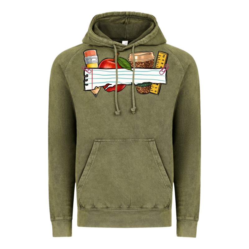 Teacher Custom Vintage Hoodie by NancyCooperArtShop | Teevron