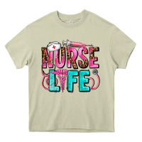 Mossy nurse life Heavy Core Tee - AdoDesignShop