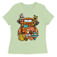 Matcha farm truck,fall Ladies Tee - JahusDesignShop