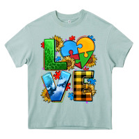 Arona love with heart sunflower Heavy Core Tee - AdoDesignShop