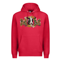 Cardinal Mom with cow Premium Hoodie - CowGirlArtShop
