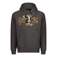 Smoke Mom with cow Premium Hoodie - CowGirlArtShop