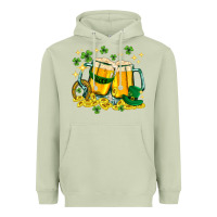 Matcha St. Patrick's Day beer Heavyweight Hoodie - HowdyJamesFarm
