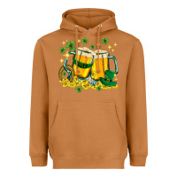 Meerkat St. Patrick's Day beer Heavyweight Hoodie - HowdyJamesFarm