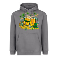 Storm St. Patrick's Day beer Heavyweight Hoodie - HowdyJamesFarm