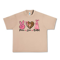 Burro peace love ballet Urban Heavy Tee - NancyCooperArtShop