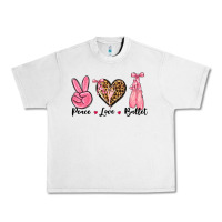 Lunar Rock peace love ballet Urban Heavy Tee - NancyCooperArtShop