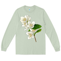 Matcha Mock Oranges Long Sleeve Tee - LillyAllenDesigns