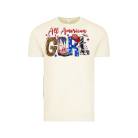 Vintage Arctic all american girl Vintage Tee - NancyCooperArtShop