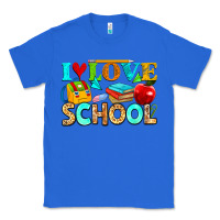 True Royal i love school Classic Tee - NancyCooperArtShop