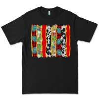 Black christmas brushstroke Premium Tee - AdoDesignShop