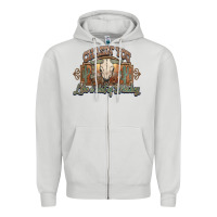 Dove Grey Chasin you like a shot of whiskey bull skull Zipper Hoodie - HowdyJamesFarm