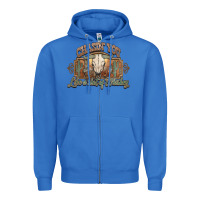 True Royal Chasin you like a shot of whiskey bull skull Zipper Hoodie - HowdyJamesFarm