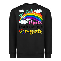 Black the only choice i made was to be myself Heavyweight Sweatshirt - Artiststas