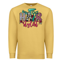 Antique Gold hair stylist Premium Sweatshirt - OliviaCreatesArt