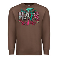 Chestnut hair stylist Premium Sweatshirt - OliviaCreatesArt