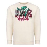 Sandshell hair stylist Premium Sweatshirt - OliviaCreatesArt