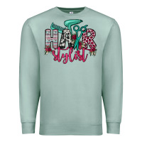 Seafoam hair stylist Premium Sweatshirt - OliviaCreatesArt