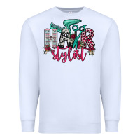 White hair stylist Premium Sweatshirt - OliviaCreatesArt