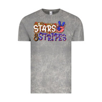Cloud Rock stars and stripes Vintage Tee - NancyCooperArtShop
