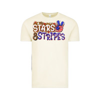Vintage Arctic stars and stripes Vintage Tee - NancyCooperArtShop