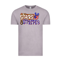 Vintage Zinc stars and stripes Vintage Tee - NancyCooperArtShop