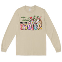 Mushroom My First Easter Bunny Long Sleeve Tee - RanaPortraitStore
