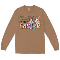 Toasted Coconut My First Easter Bunny Long Sleeve Tee - RanaPortraitStore