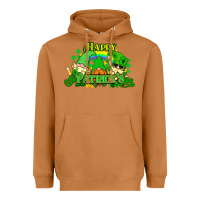 Meerkat St. Patrick's Day gnomes Heavyweight Hoodie - HowdyJamesFarm