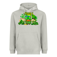 Moon Dust St. Patrick's Day gnomes Heavyweight Hoodie - HowdyJamesFarm