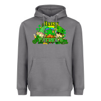 Storm St. Patrick's Day gnomes Heavyweight Hoodie - HowdyJamesFarm