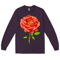 Plum All A Twitter Rose Long Sleeve Tee - LillyAllenDesigns