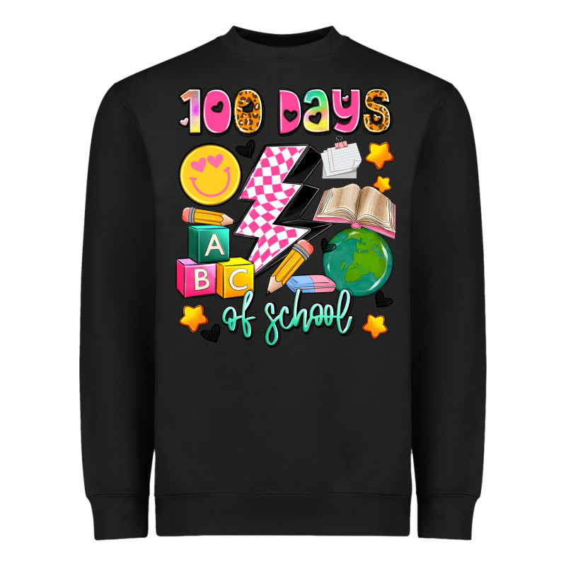 100 Days Of School Heavyweight Sweatshirt by Artiststas | Teevron