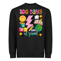 Black 100 days of school Heavyweight Sweatshirt - Artiststas