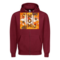 Burgundy fireman mom mother's day Zipper Hoodie - TumblerDesignByShophia