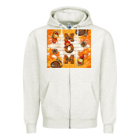 Oatmeal Heather fireman mom mother's day Zipper Hoodie - TumblerDesignByShophia