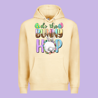Do The Bunny Hop Easter Day Premium Hoodie Designed By Howdyjamesfarm
