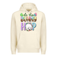 Sandshell Do the bunny hop Easter Day Premium Hoodie - HowdyJamesFarm