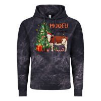 Cloud Black mooey christmas Vintage Hoodie - MaliasSmallBusiness