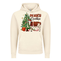 Vintage Artic mooey christmas Vintage Hoodie - MaliasSmallBusiness