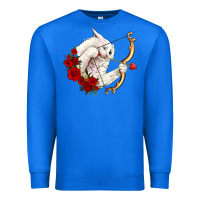 True Royal cupid cat Premium Sweatshirt - OliviaCreatesArt