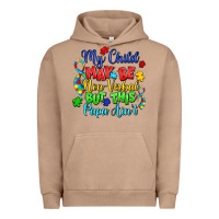 Pigment Burro my child may be non verbal but this papa ain't Urban Hoodie - LillyAllenDesigns